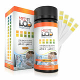 pH Test Strips for Urine and Saliva pH 4.5 to 9.0 For Body pH Testing