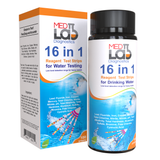 16 in 1 Drinking Water Test Kit Strips, 100 cnt. Home Water Quality Test for Water